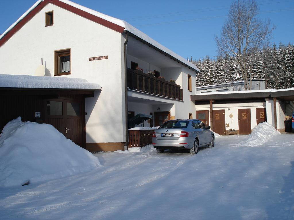 Haus Steinwaldblick Leilighet Bernlohe  Eksteriør bilde